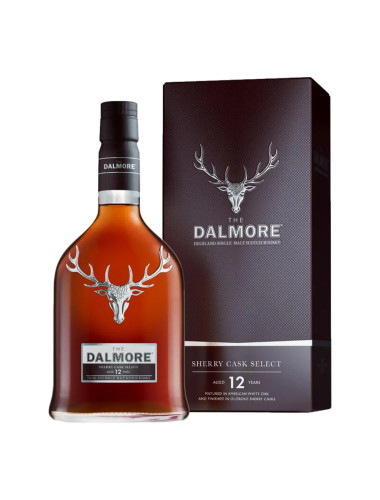 Dalmore 12 Year Old Sherry Cask Select Single Malt Scotch Whisky 700mL
