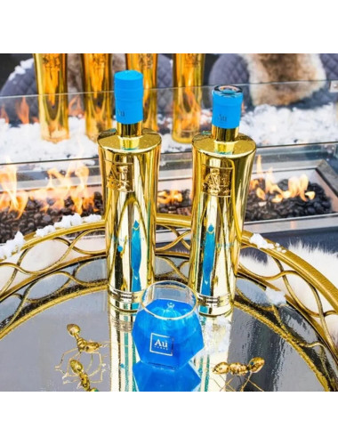 Au Vodka Blue Raspberry 700mL