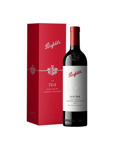 Penfolds Bin 704 Napa Valley Cabernet Sauvignon 2019 Gift Box 750mL