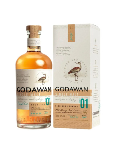 Godawan Indian Single Malt Whisky Series 01 700mL