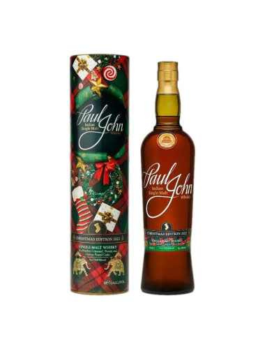 Paul John Christmas Edition 2022 Single Malt Indian Whisky 700mL