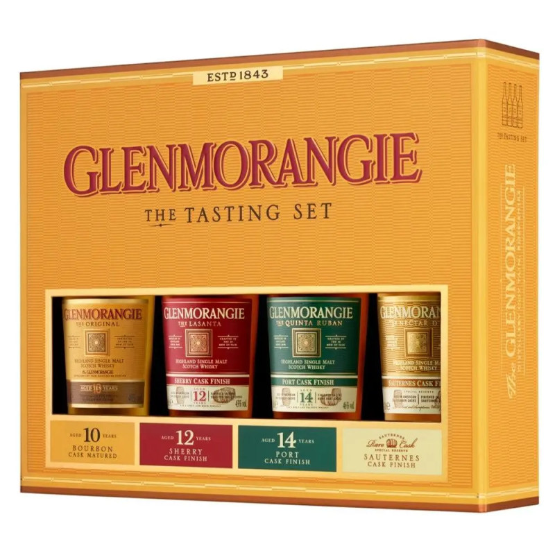 Glenmorangie Scotch Whisky Taster Pack 4X100mL