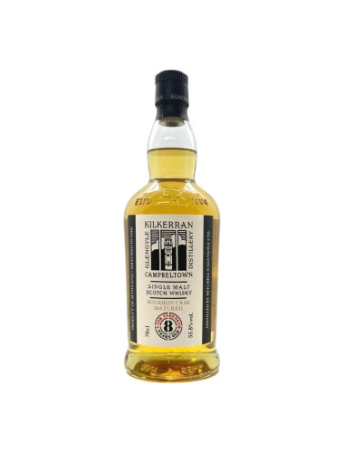 Kilkerran 8 Year Old Cask Strength Bourbon Cask Matured Single Malt Scotch Whisky 700mL