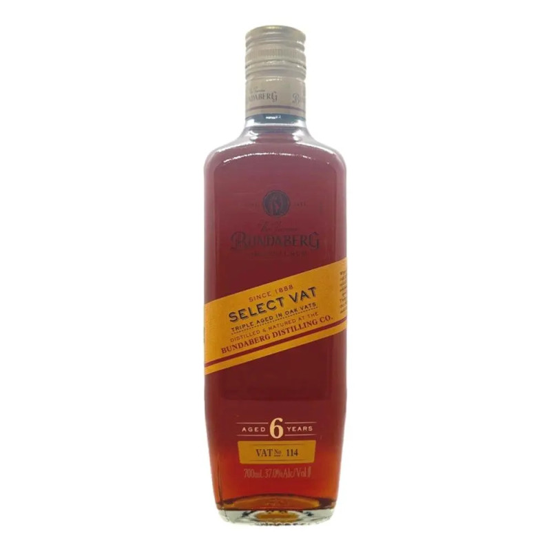 Bundaberg Select Vat Rum 700mL - Vintage Vat No. 114