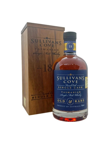 Sullivans Cove French Oak 18 YO Single Cask Old & Rare Whisky Barrel No. HH0600 700mL