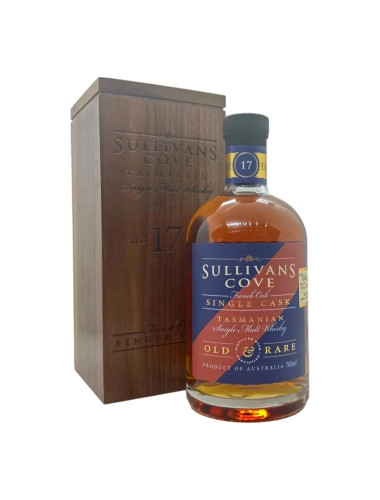 Sullivans Cove French Oak Second Fill 17 YO Single Cask Old & Rare Whisky Barrel No. TD0028 700mL