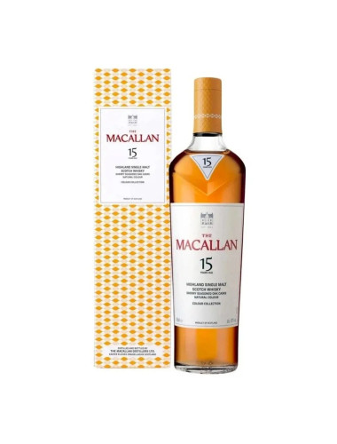 The Macallan 15 Year Old Colour Collection Single Malt Scotch Whisky 700mL