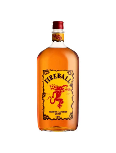 Fireball Cinnamon Flavoured Whisky 1L