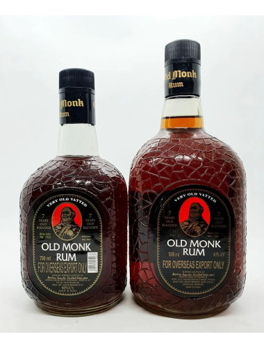 Old Monk Rum Bundle 700mL + 1L