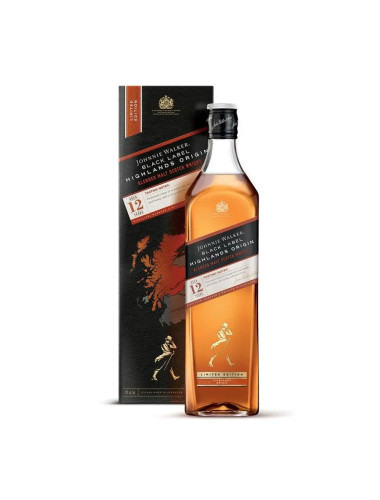 Johnnie Walker Black Label Highlands Origin 12 Year Old Blended Scotch Whisky 700mL