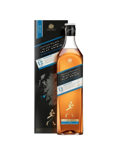 Johnnie Walker Black Label Islay Origin 12 Year Old Blended Scotch Whisky 700mL
