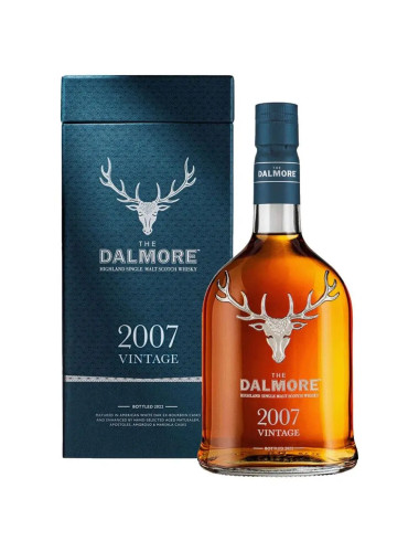 Dalmore 15 Year Old 2007 Vintage Single Malt Scotch Whisky 700mL