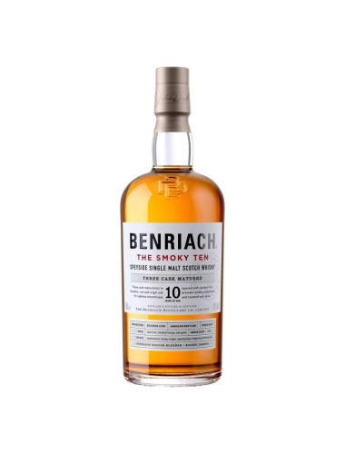 Benriach 10 Year Old Smoky Single Malt Scotch Whisky 700mL