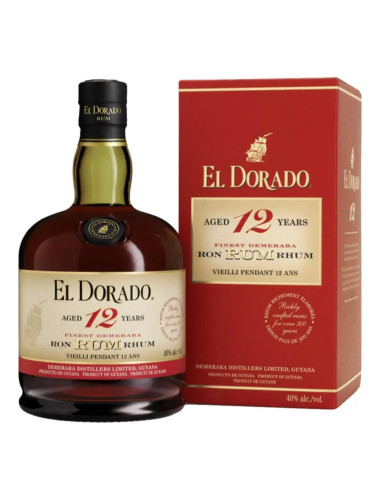 El Dorado 12 Year Old Rum 700mL