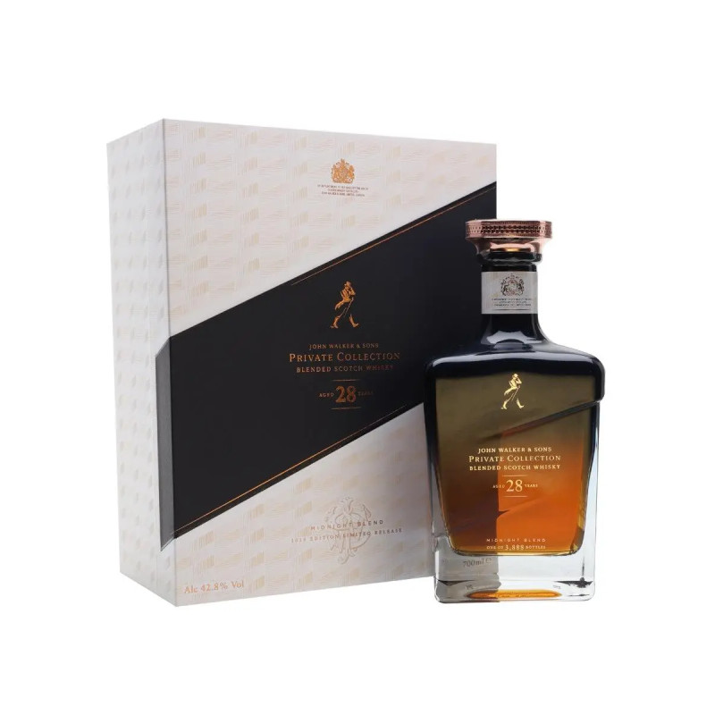 Johnnie Walker Private Collection Midnight Blend 28 Year Old Scotch Whisky 700mL