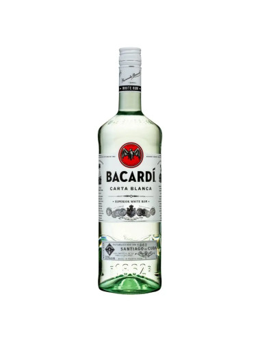 Bacardi Carta Blanca Rum 1L
