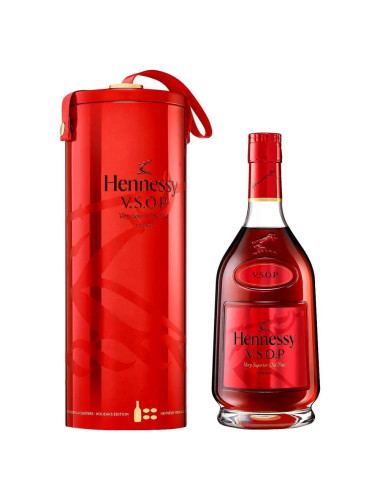 Hennessy VSOP Cognac Gift Tin Limited 2022 Holiday Edition 700mL