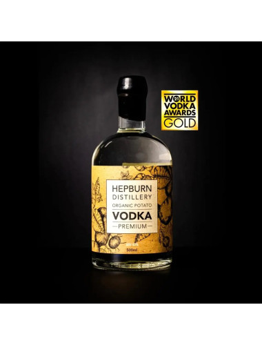 Hepburn Distillery Premium Organic Potato Vodka 500mL