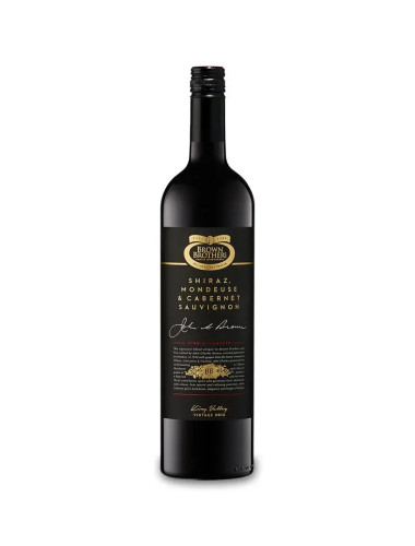 BROWN BROTHERS SHIRAZ MONDEUSE CABERNET 750ML 2015