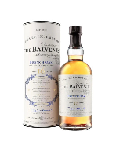 The Balvenie 16 Year Old French Oak Pineau Cask Single Malt Scotch Whisky 700mL