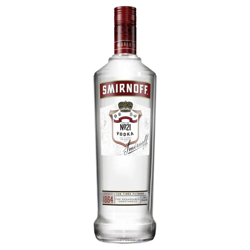 Smirnoff Red Label Vodka 1.125L