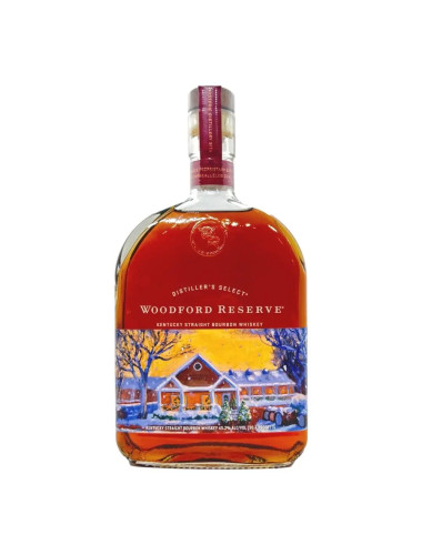 Woodford Reserve Distiller's Select 2019 Holiday "Warm Welcome" Kentucky Straight Bourbon Whiskey 1L