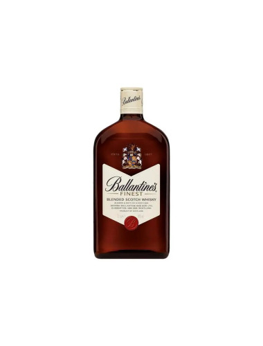 Ballantine's Finest Blended Scotch Whisky Glass Miniature 375mL