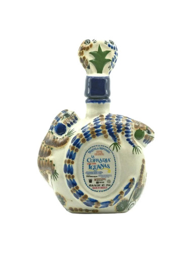 La Cofradia Ed Iguanas Reposado Tequila Ceramic Bottle 375mL
