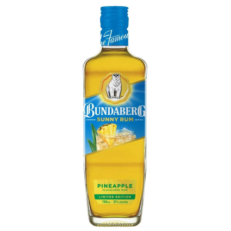 Bundaberg Sunny Pineapple Flavoured Rum Limited Edition 700mL