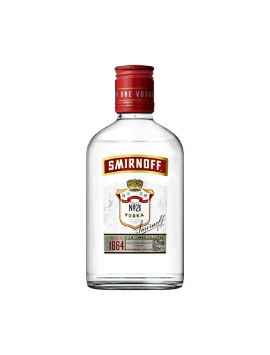 Smirnoff Red Label Vodka Glass Miniature 200mL