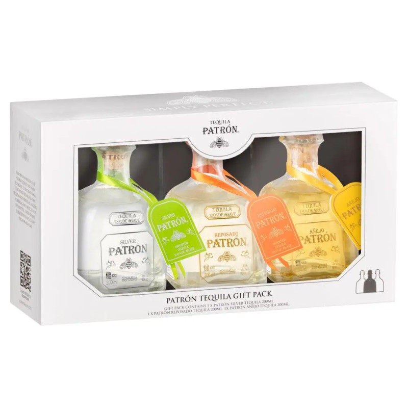 Patron Tequila Gift Pack 3X200mL