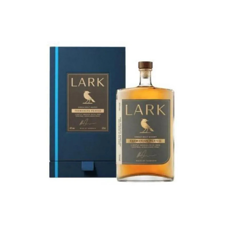 Lark Tasmanian Peated Single Malt Whiskey 500ml