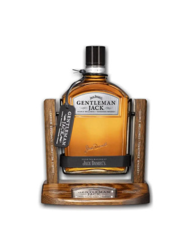 Jack Daniel's Gentleman Jack On A Wooden Cradle Limited Edition 1L