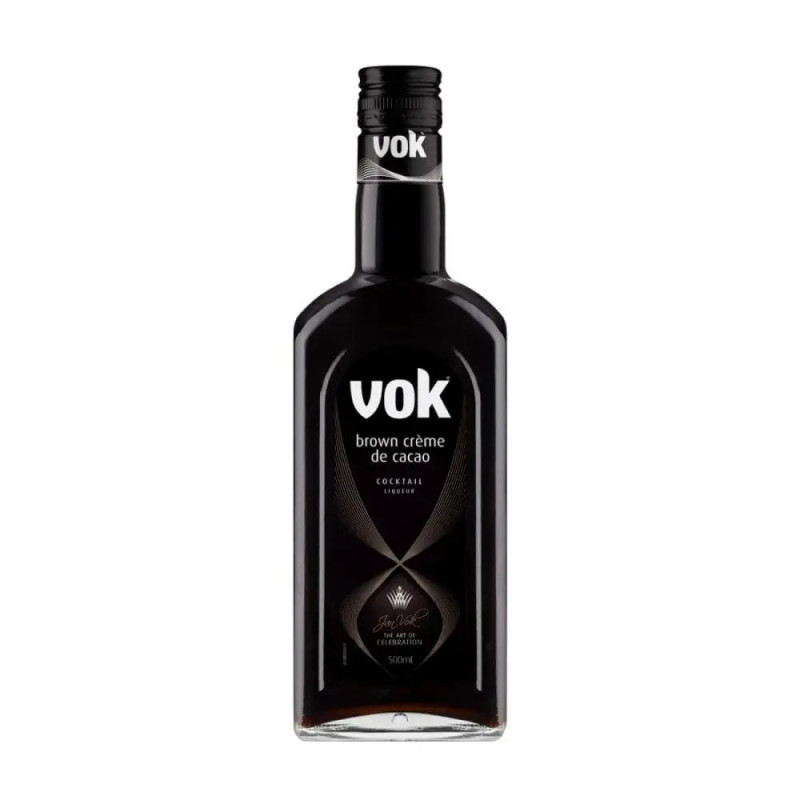 Vok Brown Creme De Cacao Liqueur 500mL