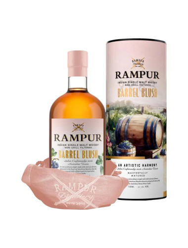 Rampur Barrel Blush Single Malt Whisky 700mL