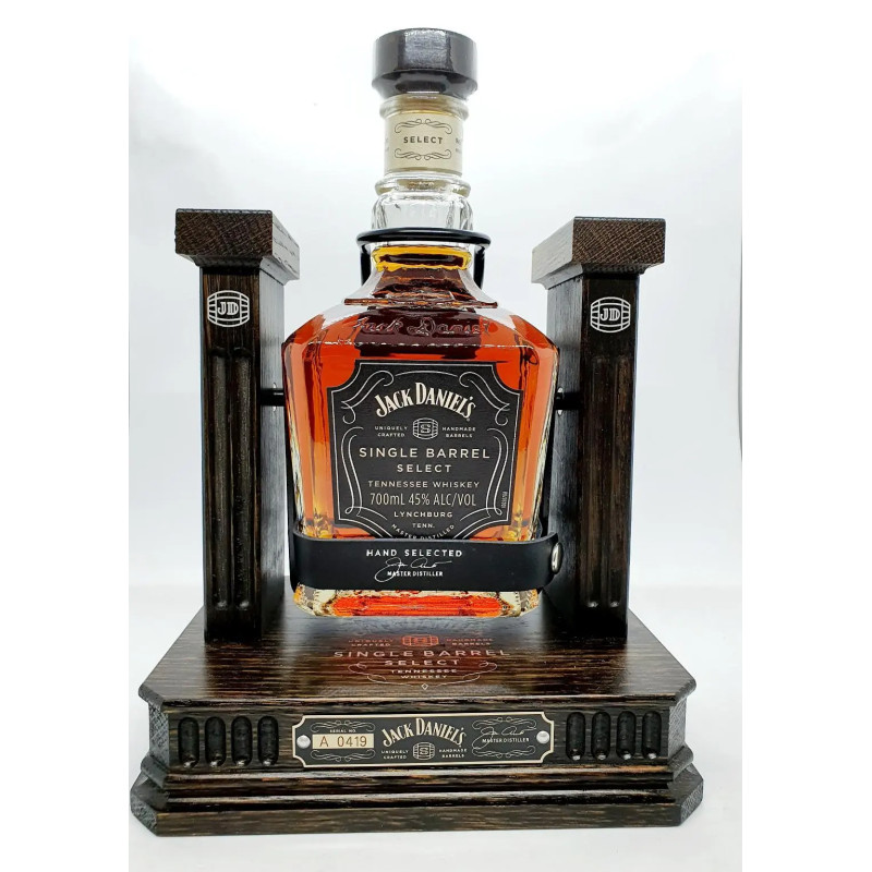 Jack Daniel's Single Barrel Select On A Wooden Cradle Limited Edition 700mL