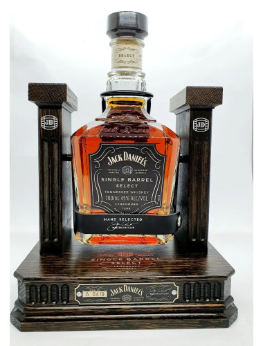 Jack Daniel's Single Barrel Select On A Wooden Cradle Limited Edition 700mL