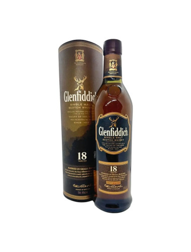 Glenfiddich 18 Year Old Single Malt Scotch Whisky 700mL Vintage