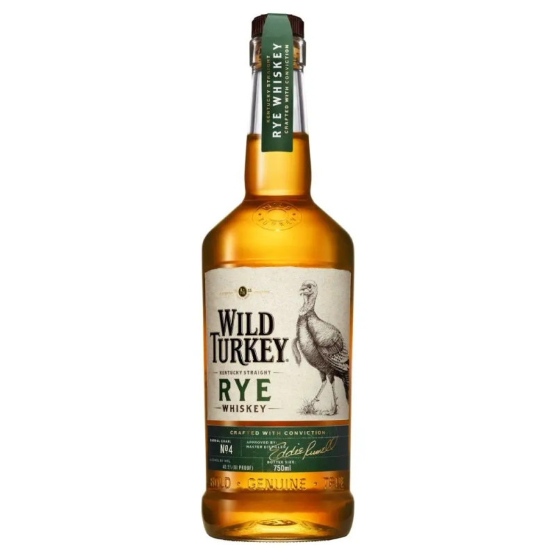 Wild Turkey Kentucky Straight Rye Whiskey 700mL
