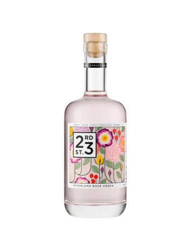23rd Street Distillery Riverland Rose Vodka 700mL