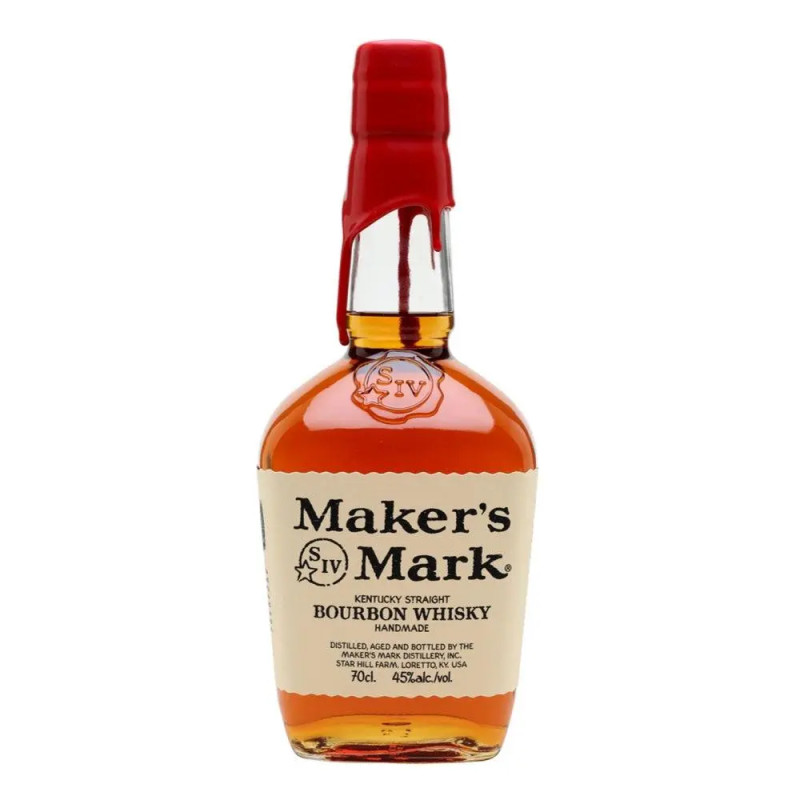 Maker's Mark Kentucky Straight Bourbon Whisky 750mL 90 Proof