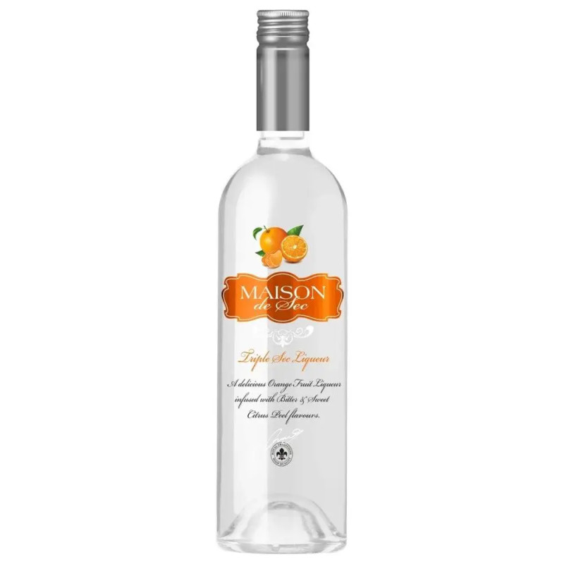 Maison Triple Sec Orange Liqueur 750mL
