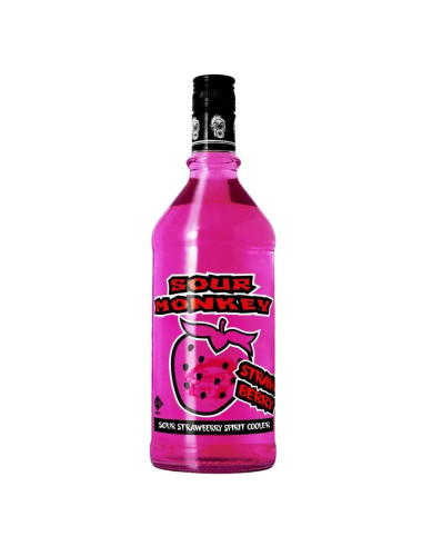 Sour Monkey Strawberry Liqueur 750mL