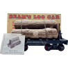 Jim Beam 100 Months Old Decanter Jersey And Western Railway Log Car 750mL - Sealed With Box & Papers