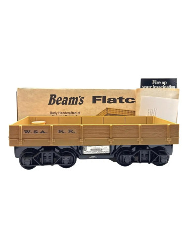Jim Beam 100 Months Old Decanter W&A Flat Car 750mL - Sealed With Box & Papers