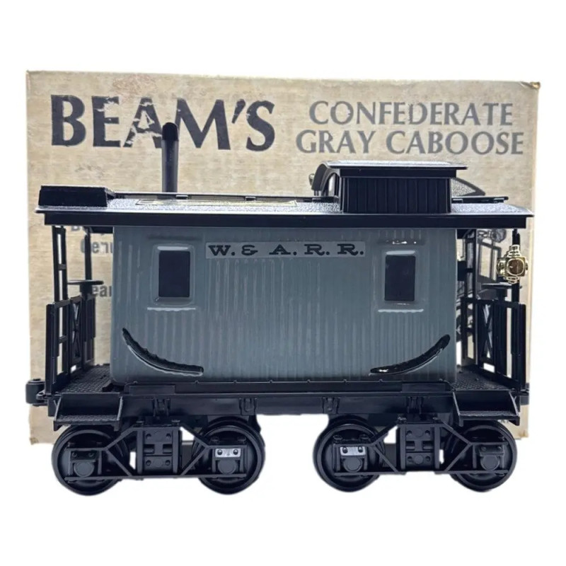 Jim Beam 100 Months Old Decanter W&A Confederate Grey Caboose 750mL - Sealed With Box & Papers