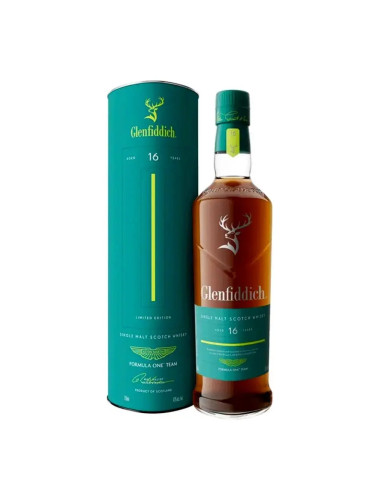 Glenfiddich Aston Martin 16 Year Old Single Malt Scotch Whisky 700mL