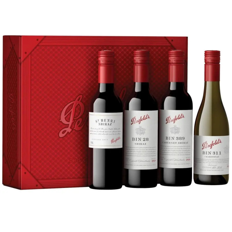 Penfolds Discovery Trunk Gift Box 4X375mL