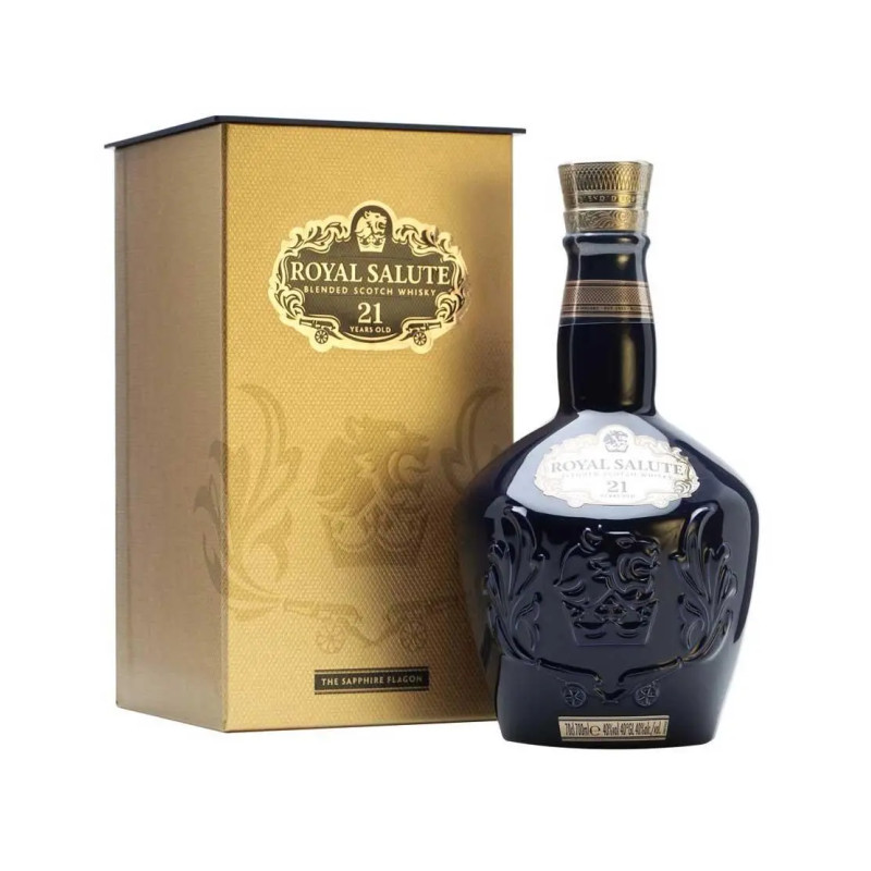 Royal Salute Sapphire 21 Year Scotch Whisky 700mL