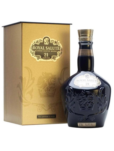 Royal Salute Sapphire 21 Year Scotch Whisky 700mL